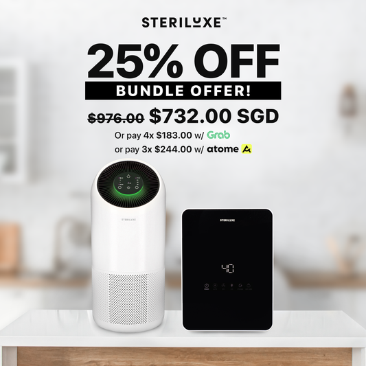 STERILUXE™ Combo Set 4 - Safe Air  + UV - Steriluxe