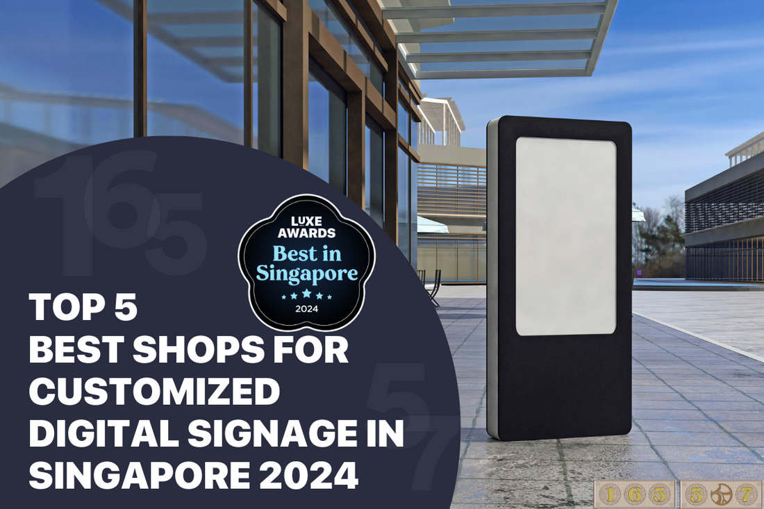 Top 5 Best Shops for Customized Digital Signage in Singapore 2024